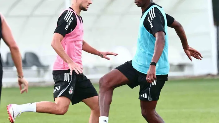 Tiago Djalo, Beşiktaş formasıyla ilk antrenmanını yaptı