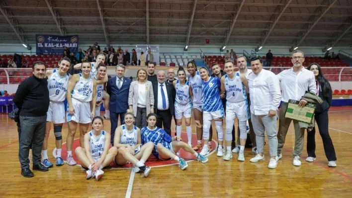 TKBL: İzmit Belediyespor: 82 - Elazığ İl Özel İdare: 76