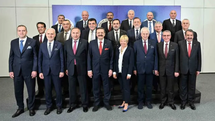 TOBB Yönetim Kurulu görev dağılımını yaptı