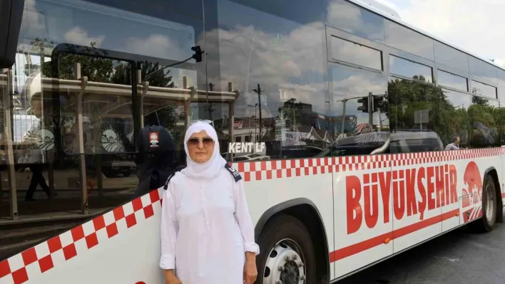 Toplu taşımaya kadın eli