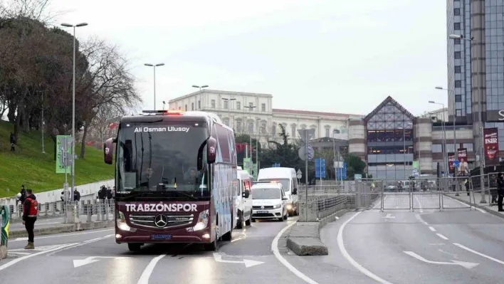 Trabzonspor, stada giriş yaptı