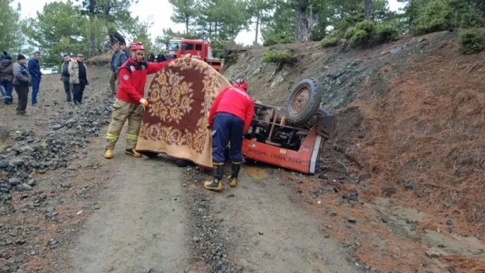 Traktörün altında kalan vatandaş hayatını kaybetti