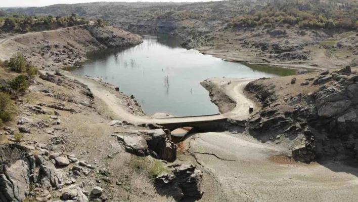 Trakya'daki barajlarda düşüş devam ediyor