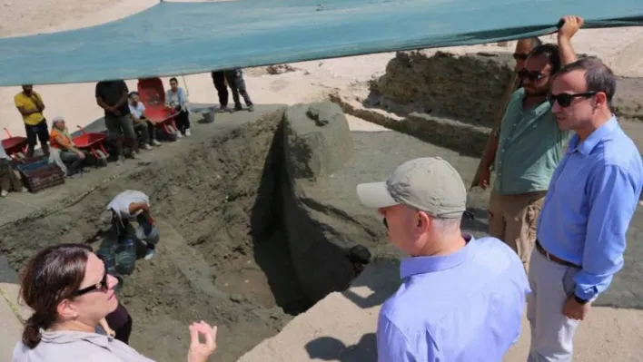 Trakya'nın en büyük antik tiyatrosu Perinthos'ta gün yüzüne çıkartılıyor