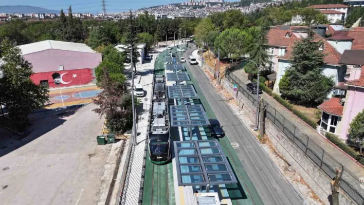 Tramvay hattı bölgeye nefes aldırdı