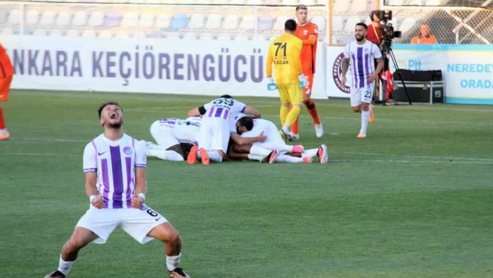 Trendyol 1. Lig: Ankara Keçiörengücü: 1 - Adanaspor:0