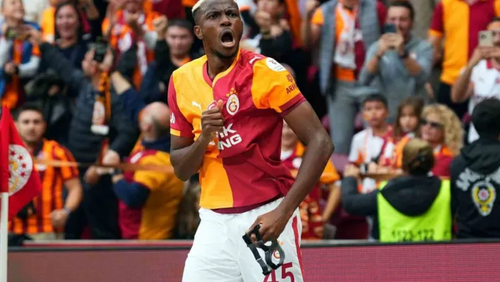 Trendyol Süper Lig: Galatasaray: 1 - Göztepe: 1 (İlk yarı)
