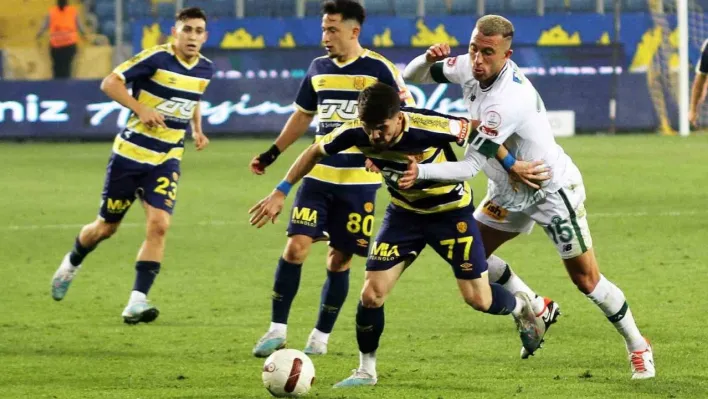 Trendyol Süper Lig: MKE Ankaragücü: 1 - Konyaspor: 1 (Maç sonucu)