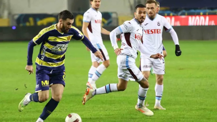 Trendyol Süper Lig: MKE Ankaragücü: 0 - Trabzonspor: 1 (Maç sonucu)