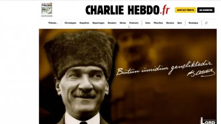 Türk hacker Charlie Hebdo'nun sitesini hackledi