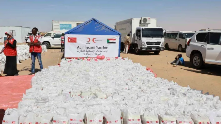 Türk Kızılay'dan Sudan'a yardım eli