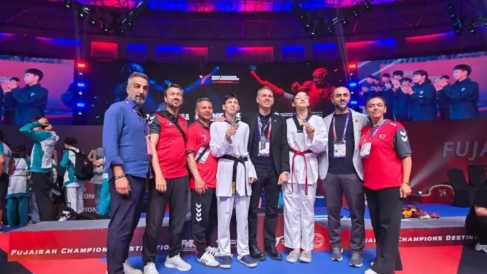Türkiye, Dünya Yıldızlar Taekwondo Şampiyonası'nda iki madalya daha kazandı