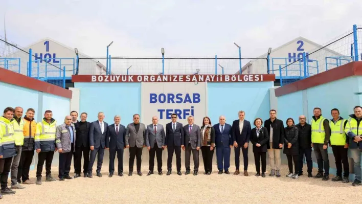 Türkiye'nin en büyük modern terfi binası Bozüyük OSB'de açıldı