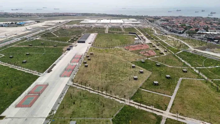 Türkiye'nin en büyük şehir parkı Atatürk Havalimanı Millet Bahçesi açılıyor