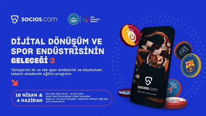 Türkiye'nin ilk ve tek spor & blockchain eğitimi başlıyor