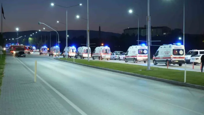 TUSAŞ'a yönelik terör saldırısında yaralanan 14 kişi hastanelere kaldırıldı