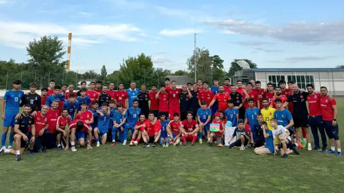 U19 Milli Takımı, Azerbaycan'ı 5 golle geçti