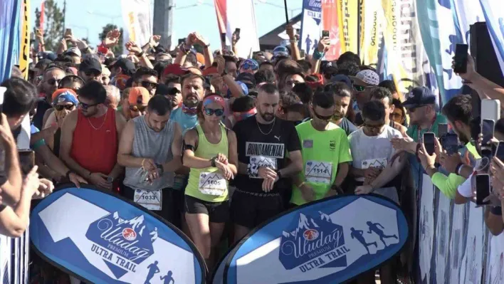 Uludağ'da 2 bin 200 koşucu, unutulmaz 'Ultra Trail' heyecanı yaşadı