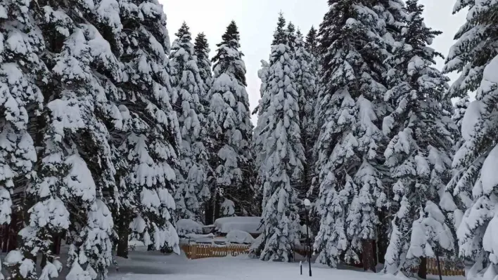 Uludağ'da kar kalınlığı 76 santimetreye ulaştı