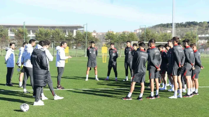Ümit Milli Takımı, Litvanya maçı hazırlıklarına ara vermeden başladı