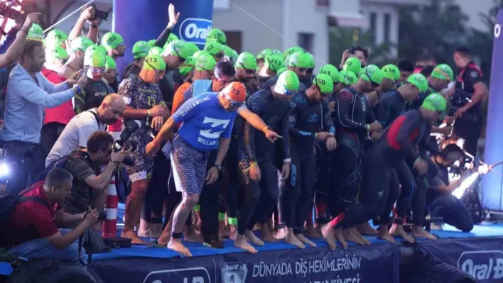Ümraniye Belediye Başkanı İsmet Yıldırım Boğaz'da yarıştı