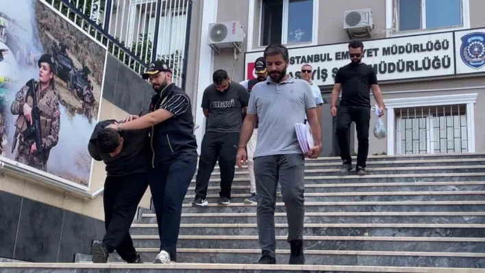 Ümraniye'de park halindeki tırda hırsızlık: Ayakkabı, pirinç ve yağ çalan şüpheliler yakalandı
