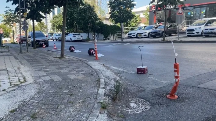 Ümraniye'de silahlı yaralama kamerada