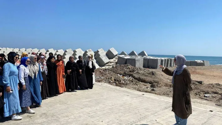 Üniversiteli gençler şehrin güzelliklerini keşfetti