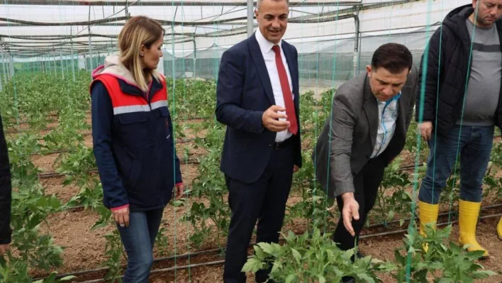 Üreticinin sorunları sahada dinleniyor