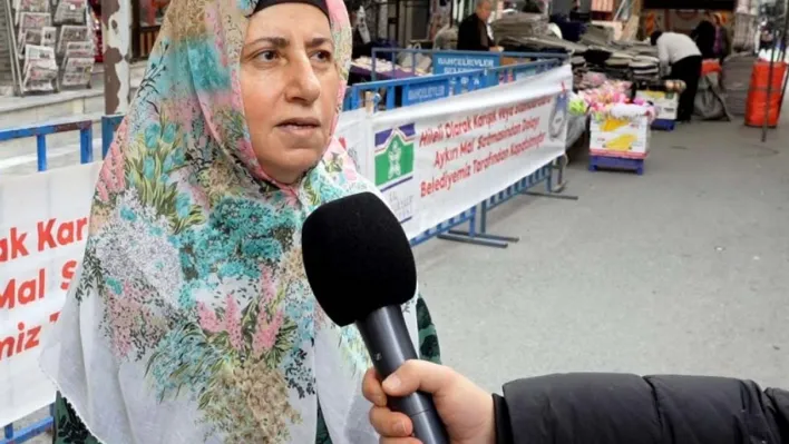 Ürünleri değiştiren engelli pazarcı hakkında 'dolandırıcılık' suçundan soruşturma başlatıldı