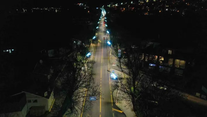 Üsküdar Caddesi 3. etap aydınlatma ve yenileme projesi tamamlandı