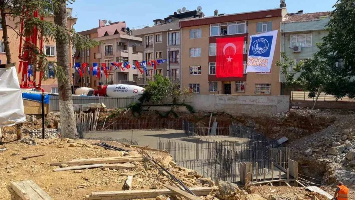 Üsküdar'da Mahmut Armağan Camii'nin temeli atıldı