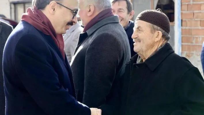Vali Kızılkaya'nın köy ziyaretleri devam ediyor