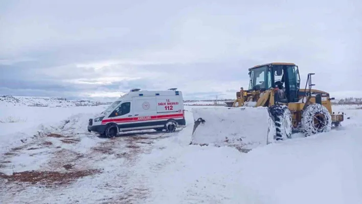 Van'da hasta kurtarma operasyonu