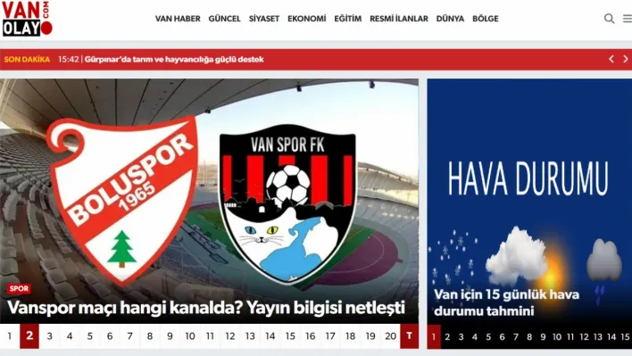 Van'da Olan Biten Her Şey Burada