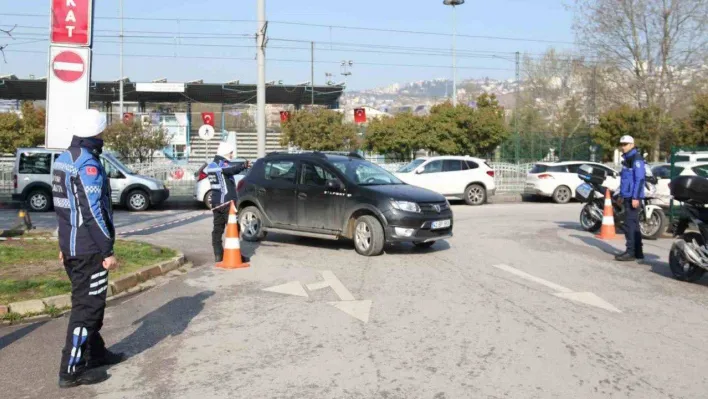 Vatandaşların güvenliği için pazar alanında denetim