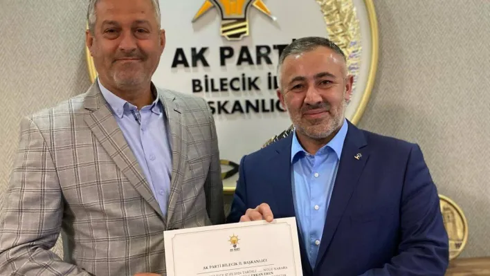 Vezirhan AK Parti Belde Başkanı Erkan Eren oldu