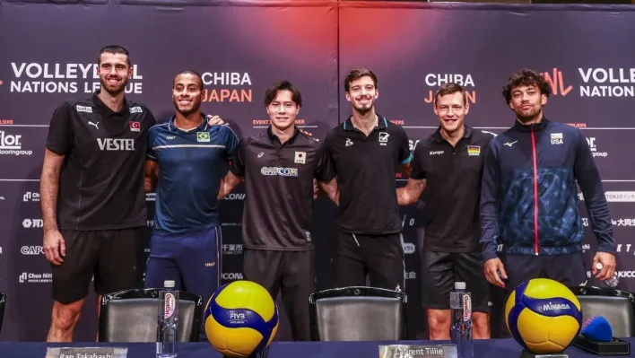 VNL Chiba etabının basın toplantısı yapıldı