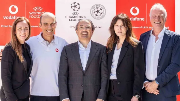 Vodafone, Şampiyonlar Ligi ve UEFA kadın futbolunun sponsoru oldu