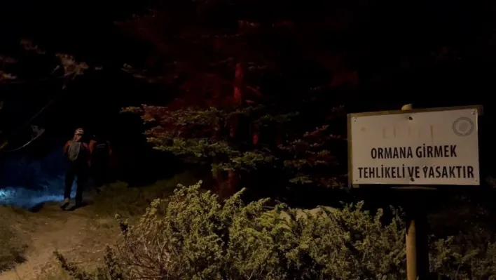 X-ray cihazına yaklanmamak için Uludağ'dan yürüyerek aşağı inmek isteyen 2 arkadaş kayboldu