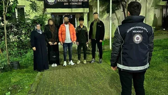 Yabancı uyruklu şahısları kaçak taşıyan organizatörlere yönelik operasyon