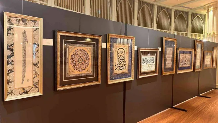 Yad-ı Mazi Hüsn-i Hat Sergisi, Taksim'de açıldı