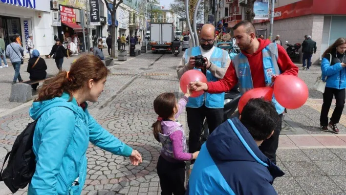 Yalova Belediyesi'nden farkındalık etkinliği