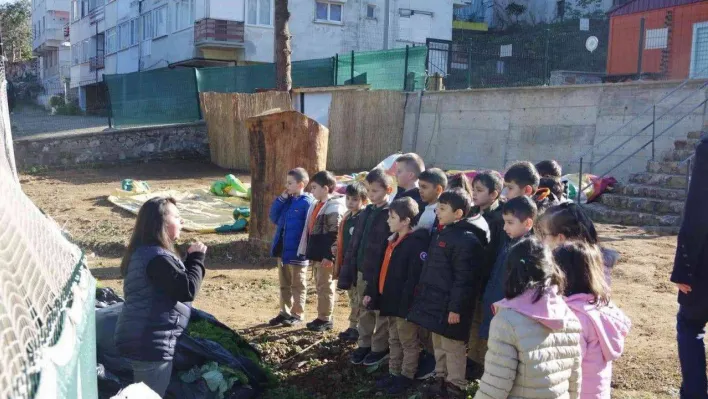 Yalova'da çocuklar doğayı eğlenerek öğreniyor