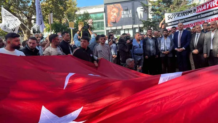 Yalova'da İsrail'in Filistinlilere saldırıları protesto edildi