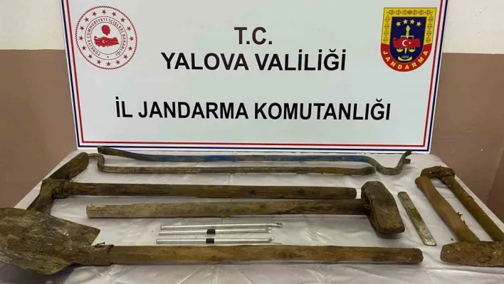 Yalova'da jandarmadan definecilere suçüstü