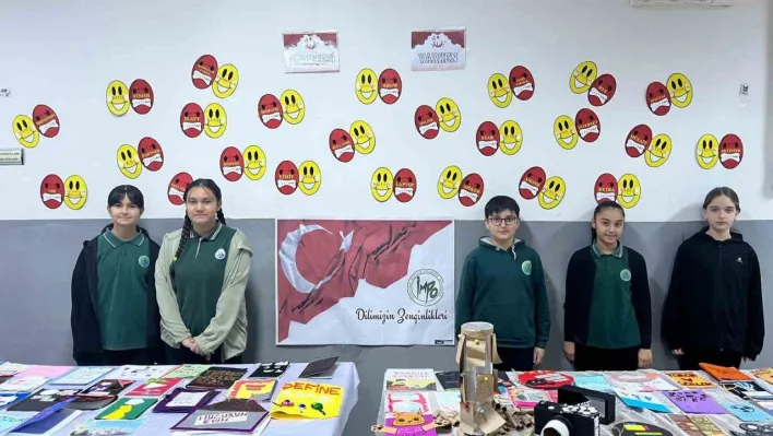 Yalova'da öğrencilerin üretimleri görücüye çıktı