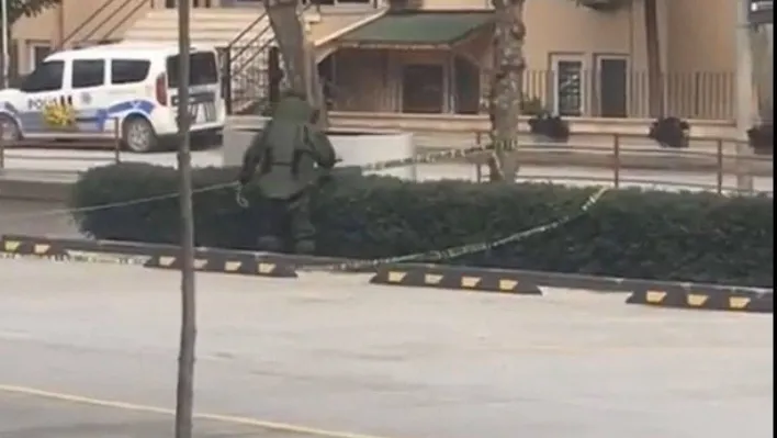 Yalova'da şüpheli çanta fünyeyle patlatıldı