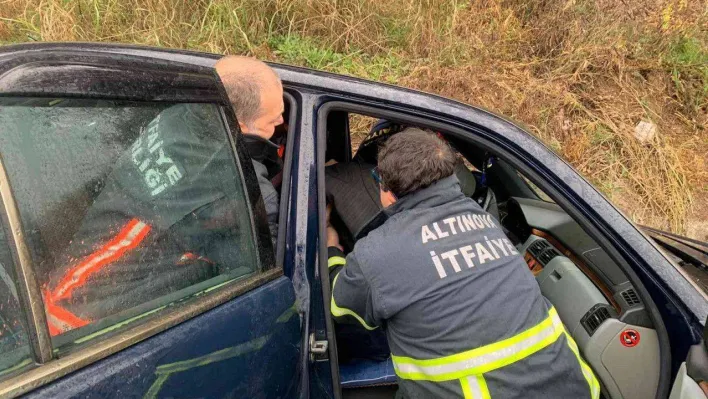 Yalova'da trafik kazası: 2 yaralı