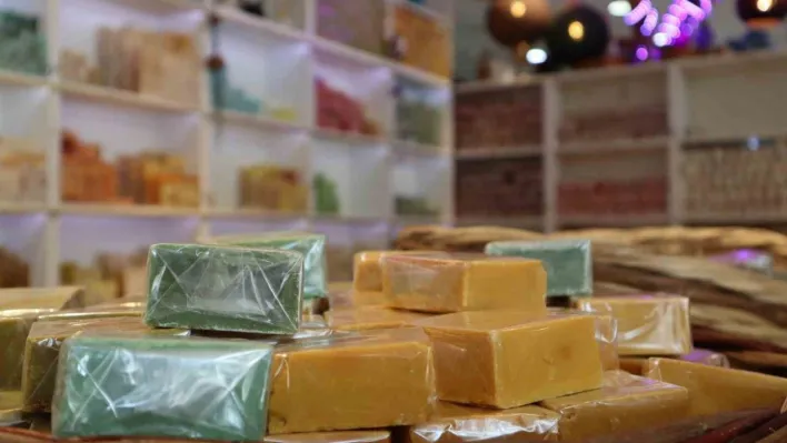 Yalova'da üretilen el yapımı sabunlar 20 ülkeye ihraç ediliyor